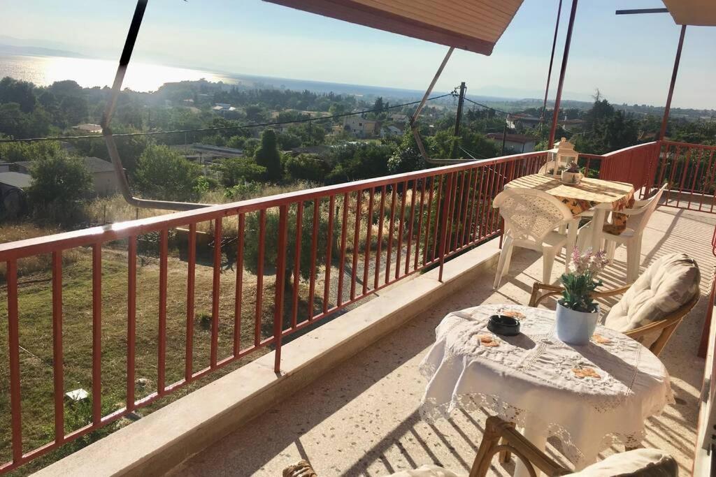 Eva Apartment With Great View Epanomi Esterno foto